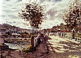 Claude Monet The Seine At Bougival painting